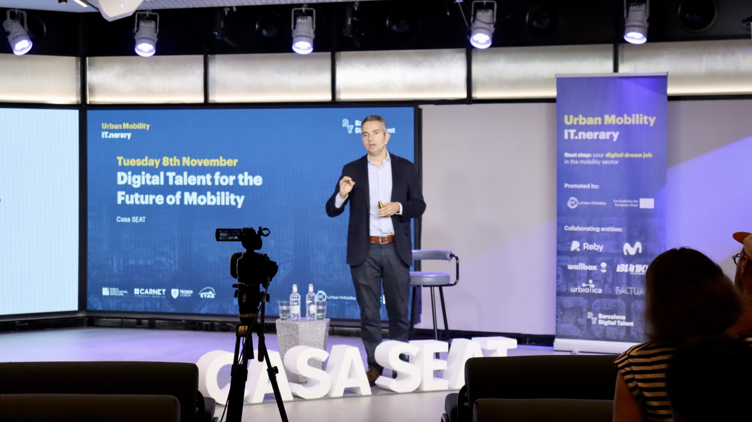Mobile World Capital Barcelona brings together national and international digital talent in training sessions on urban mobility
