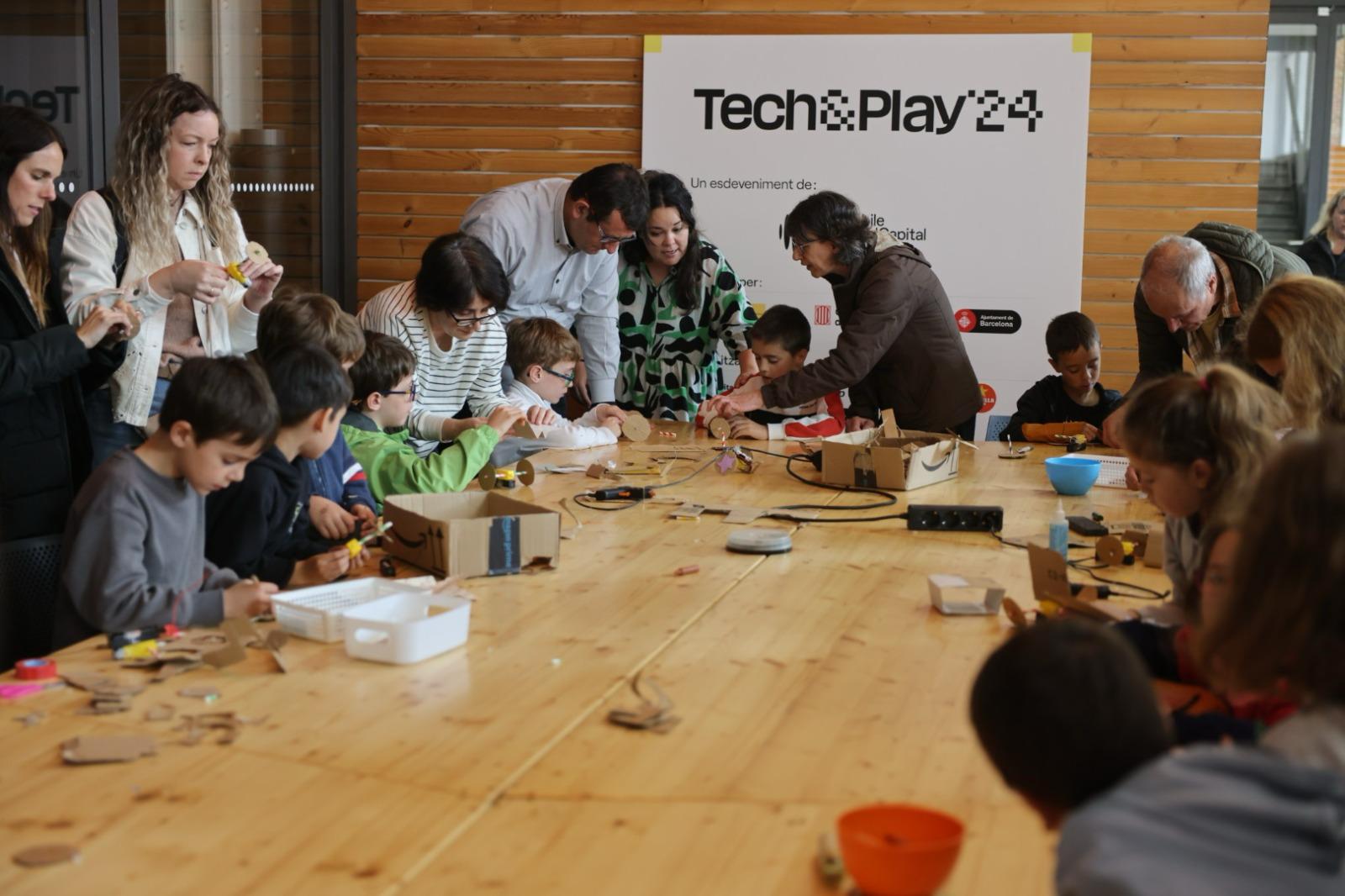 The Tech&Play festival culminates four days of activities with a special day to bring technology closer to children